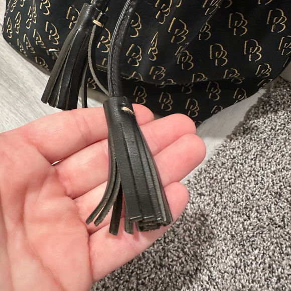 Dooney & Bourke monogram drawstring bucket bag - Picture 11 of 15